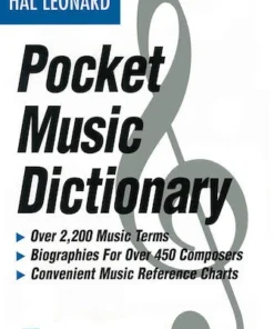 Crescendo Music Pocket Music Dictionary Manuscript