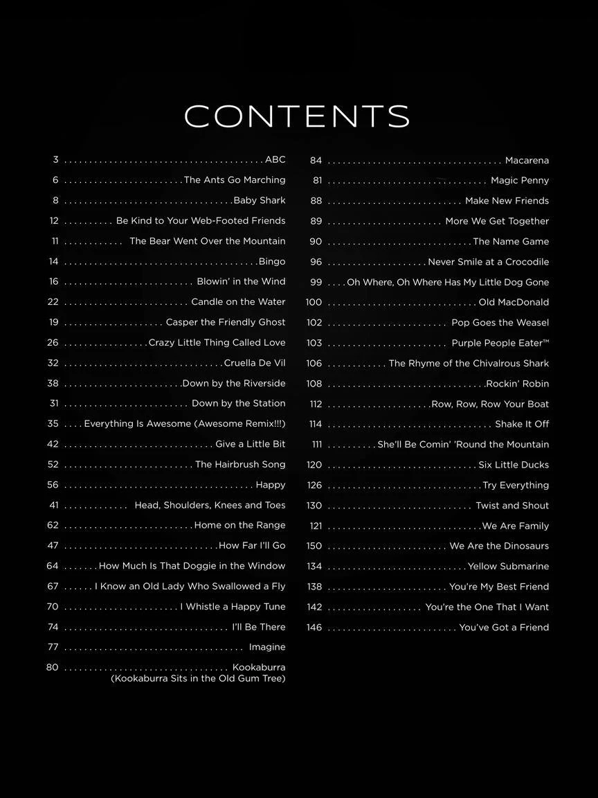 Hal Leonard Manuscript First 50 Fun Children's Songs You Should Play On Piano 4 Hal Leonard Manuscript First 50 Fun Children's Songs You Should Play On Piano