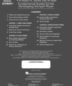 Hal Leonard Fundamental Studies For The Developing Trumpet Player Manuscript