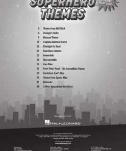 Hal Leonard Superhero Themes