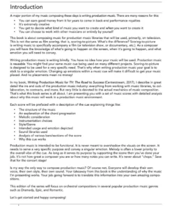 Hal Leonard Deconstructing Production Music For TV Manuscript