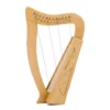 Crescendo Music Western Australia Folk & Native Baby Harp 12 String Carved Beechwood With Bag