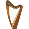 Crescendo Music Western Australia Folk Harp 24 String Plain Beechwood With Bag Folk & Native