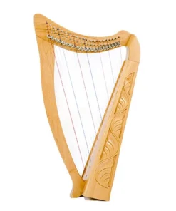 Crescendo Music Western Australia Heather Harp 22 String Carved Beechwood With Bag