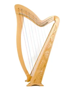 Crescendo Music Western Australia Meghan Harp 36 String Carved Beechwood Frame With Bag Folk & Native