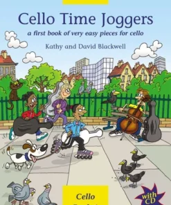 Crescendo Music Cello Time Joggers Book With CD