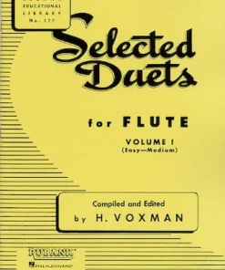 Crescendo Music Selected Duets For Flute Volume 1 - Easy To Medium