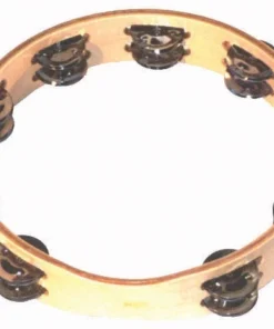 Crescendo Music 10 Inch Headless Tambourine With 18 Pairs Of Jingles Percussion