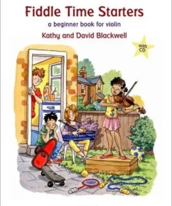 Crescendo Music Fiddle Time Starters Book With Audio Manuscript