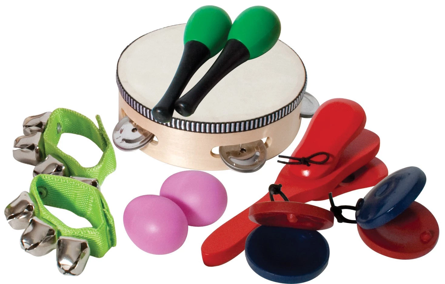 Crescendo Music 6 Piece Percussion Pack In Bag 3 Crescendo Music 6 Piece Percussion Pack In Bag