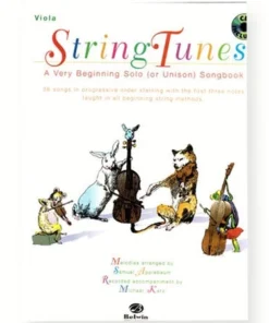 Crescendo Music Manuscript String Tunes Viola