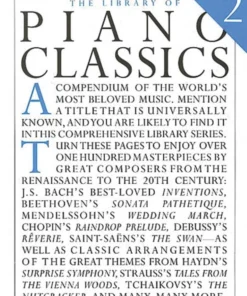 Crescendo Music The Library Of Piano Classics 2 - Piano Solo Manuscript