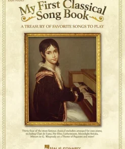 Hal Leonard My First Classical Songbook Easy Piano Manuscript