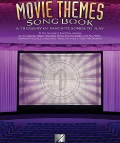 Hal Leonard My First Movie Themes Songbook Easy Piano