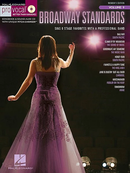 Hal Leonard Broadway Standards Pro Vocal Female Singers 3 Hal Leonard Broadway Standards Pro Vocal Female Singers