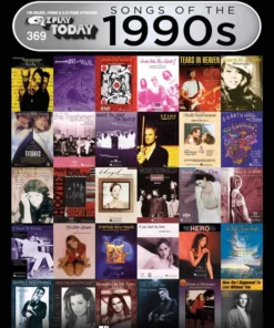 Crescendo Music EZ Play 365 Songs Of The 1990s - The New Decade Series Manuscript