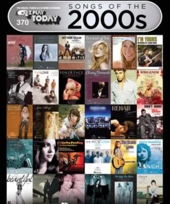 Crescendo Music Manuscript EZ Play 365 Songs Of The 2000s - The New Decade Series