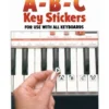 Hal Leonard ABC Keyboard Stickers For Any Keyboard Manuscript