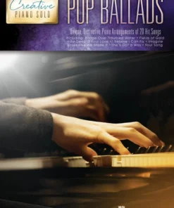 Hal Leonard Pop Ballads - Creative Piano Solo Manuscript