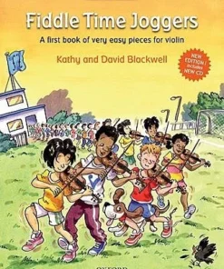 Crescendo Music Fiddle Time Joggers Book With Audio Manuscript