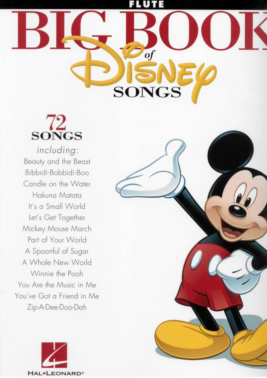 Hal Leonard Big Book Of Disney Songs Flute Manuscript 3 Hal Leonard Big Book Of Disney Songs Flute Manuscript