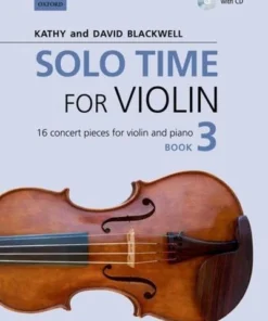 Crescendo Music Manuscript Solo Time For Violin Book With CD 7 Crescendo Music Manuscript Solo Time For Violin Book With CD