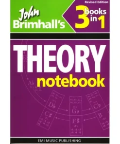 Crescendo Music Manuscript Theory Notebook Three In One John Brimhall