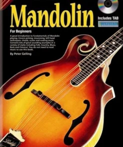 Crescendo Music Manuscript Progressive Mandolin For Beginners Bk / CD