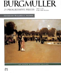 Alfred Burgmuller 25 Progressive Pieces Op 100 Manuscript