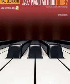 Crescendo Music Manuscript Hal Leonard Jazz Piano Method Book 2 With Audio Tracks