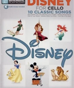 Hal Leonard Disney For Cello - 10 Classic Songs Manuscript