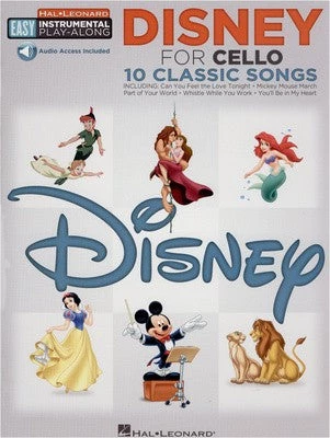 Hal Leonard Disney For Cello - 10 Classic Songs Manuscript 3 Hal Leonard Disney For Cello - 10 Classic Songs Manuscript