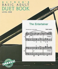 Crescendo Music Manuscript Alfred's Basic Adult Duet Book - Level 1