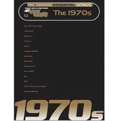 Hal Leonard Ez Play 53 Essential Songs Of The 1970s