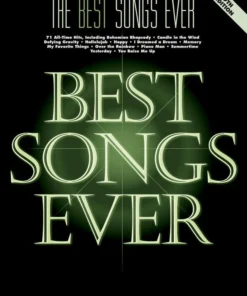 Crescendo Music The Best Songs Ever PVG Manuscript