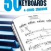 Crescendo Music 50 Songs For All Keyboards 4 Chord Songbook Manuscript