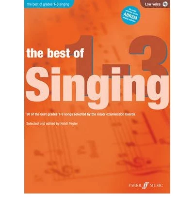 Crescendo Music Best Of Singing Grades 1-3 Low Voice Book / CD Heidi Pegler 3 Crescendo Music Best Of Singing Grades 1-3 Low Voice Book / CD Heidi Pegler