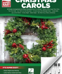 Crescendo Music Manuscript Christmas Carols - Super Easy Songbook