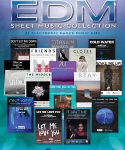 Hal Leonard EDM Sheet Music Collection PVG Manuscript