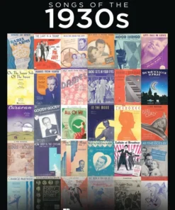 Crescendo Music Songs Of The 1930s New Decade Series Easy Piano Manuscript