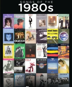 Crescendo Music Songs Of The 1980s New Decade Series Easy Piano