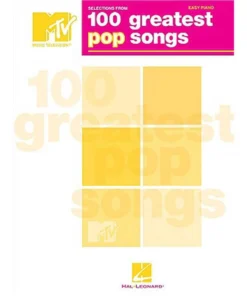 Crescendo Music MTV 100 Greatest Pop Songs Easy Piano