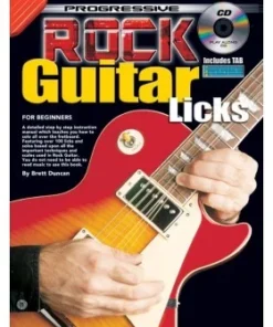 Progressive Books Manuscript Progressive Rock Gutar Licks