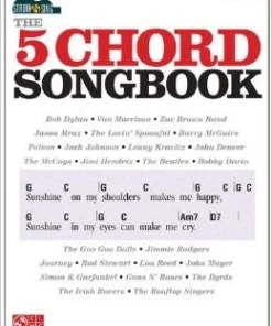 Crescendo Music The 5 Chord Songbook Manuscript