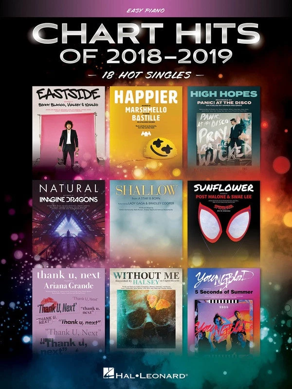 Hal Leonard Chart Hits Of 2018-2019 Manuscript 3 Hal Leonard Chart Hits Of 2018-2019 Manuscript