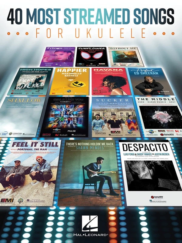 Hal Leonard Manuscript 40 Most Streamed Songs For Ukulele 3 Hal Leonard Manuscript 40 Most Streamed Songs For Ukulele