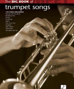 Hal Leonard Manuscript Big Book Of Trumpet Songs