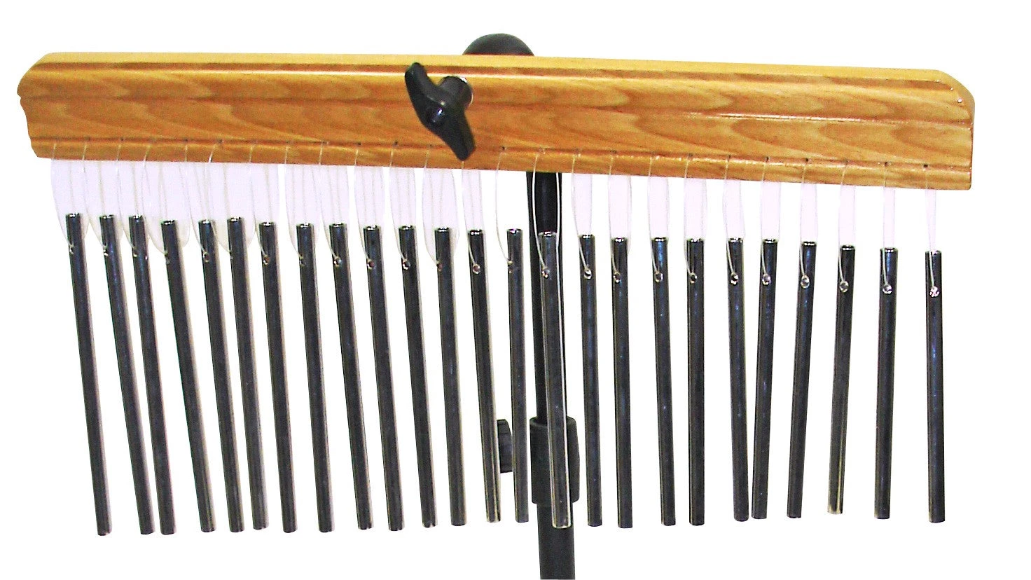 Crescendo Music 25 Hanging Chime Bars Wood Mount 3 Crescendo Music 25 Hanging Chime Bars Wood Mount
