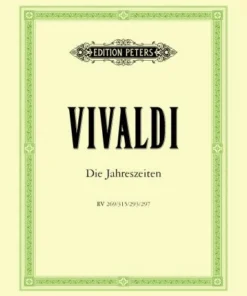 Crescendo Music Vivaldi Concerto E Op. 8 No. 1 Four Seasons Spring Manuscript