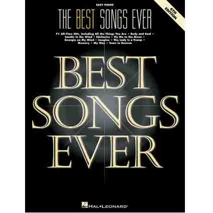 Hal Leonard Best Songs Ever Easy Piano 6th Edition Manuscript 3 Hal Leonard Best Songs Ever Easy Piano 6th Edition Manuscript